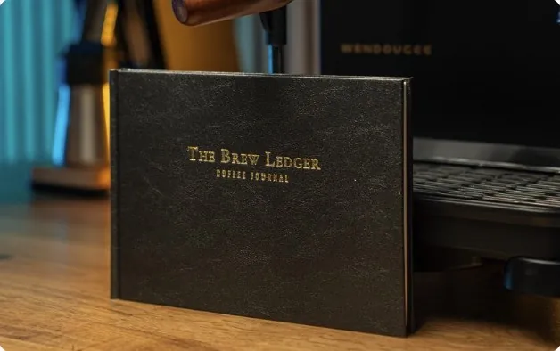 The Brew Ledger coffee journal
